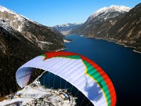 07.003.Achensee : Achensee, Cordula, Gleitschirmfliegen, Ozone, Winter